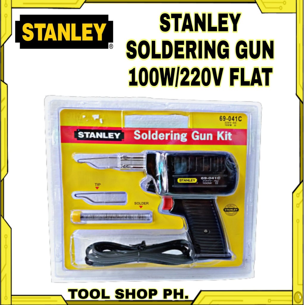 Stanley Soldering Gun Kit 100W / 220V (69041C) Shopee Philippines