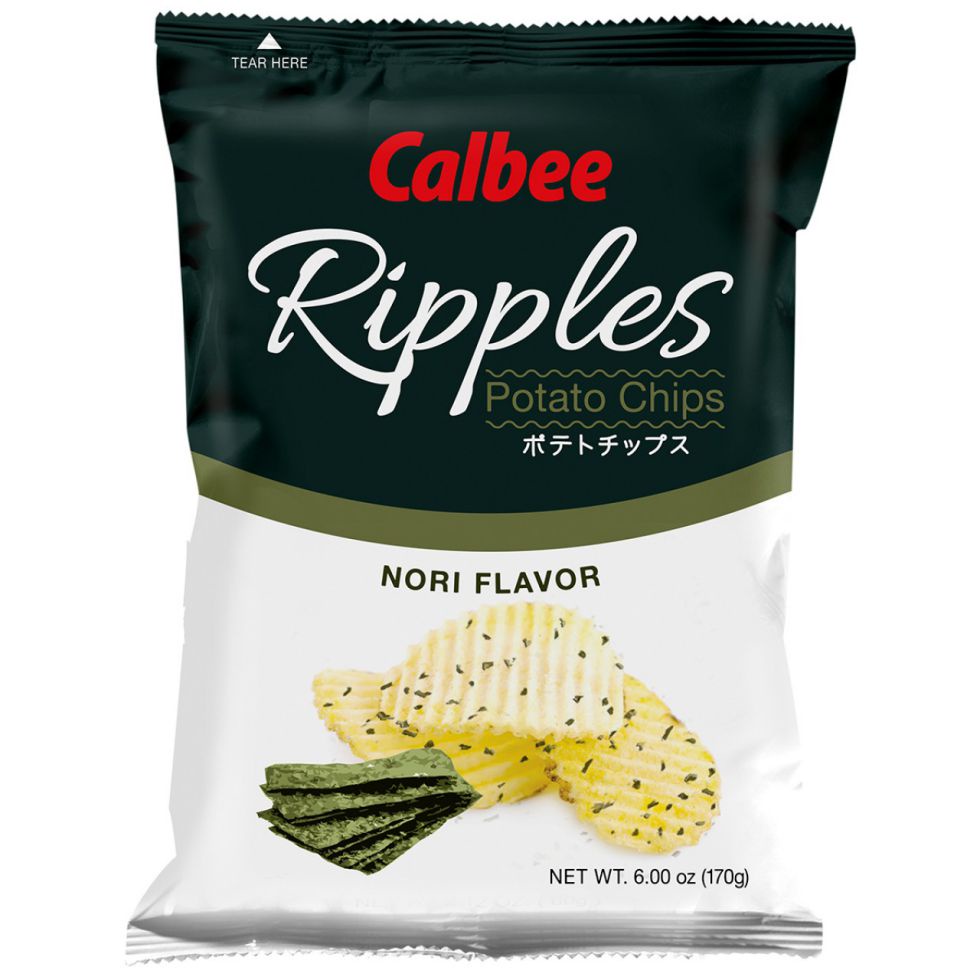 Calbee Ripples Nori Flavor 170g | Shopee Philippines