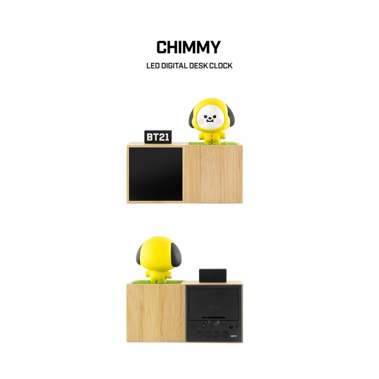 BT21 Baby Official LED Digital Desk Clock Line Friends x Royche