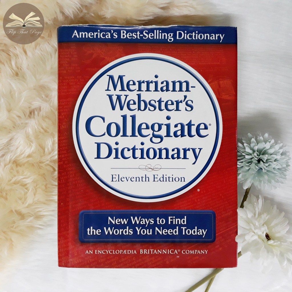 Merriam Websters Collegiate Dictionary 11th Edition Shopee Philippines 7639