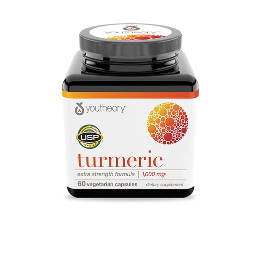 Youtheory Turmeric 1000mg Extra Strength Formula 180 Capsules Shopee
