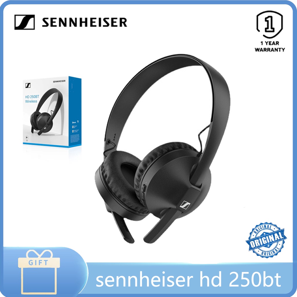 Sennheiser HD 250BT HD250BT Bluetooth Wireless OnEar Headphones Shopee Philippines
