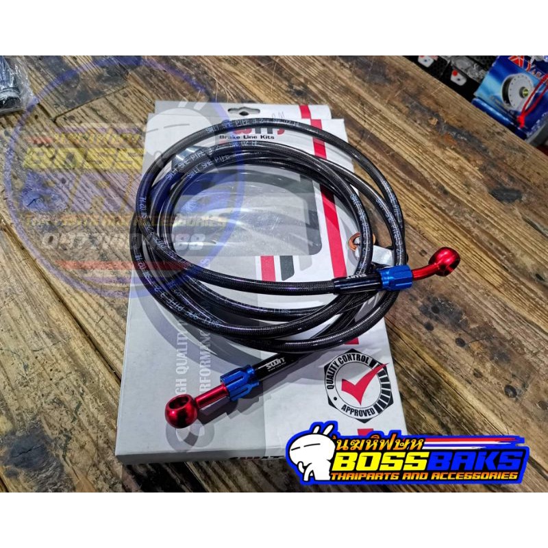 Swits Brake Hose 2meters Nmax / Aerox / Pcx / Adv Fit To Abs And Non ...