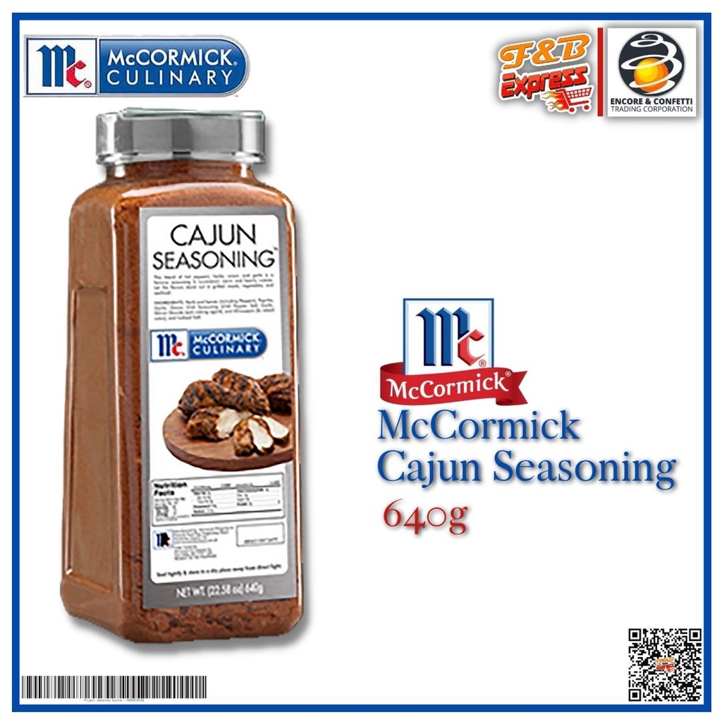 Mc Cormick Cajun Seasoning 640g Shopee Philippines