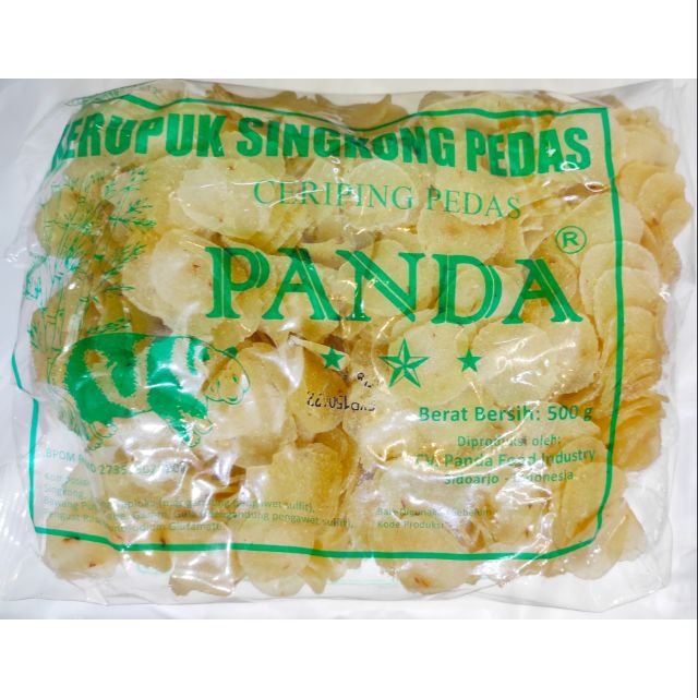 Spicy Cassava Crackers / Cap Panda Vegetable Crackers 500 Grams ...