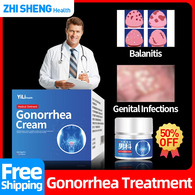 Gonorrhea Herbal Infection Medicine Ointment Balanitis Cream Penile