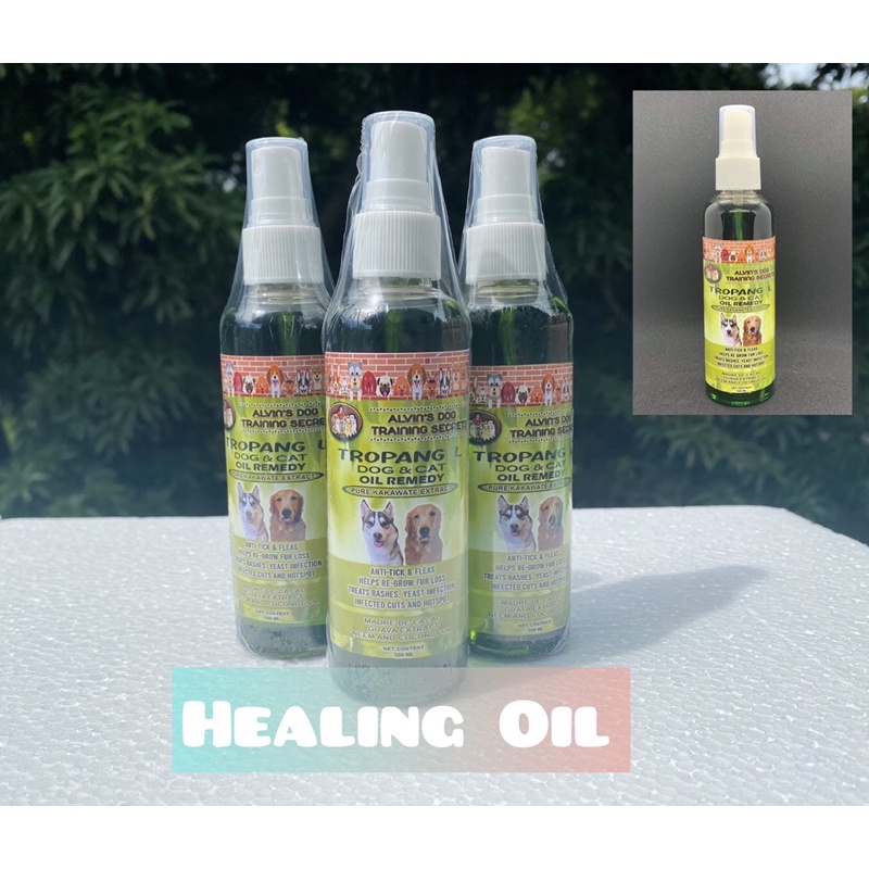 Dog & Cat Healing Oil (Madre De Cacao Extract) Regrow fur loss,Treats