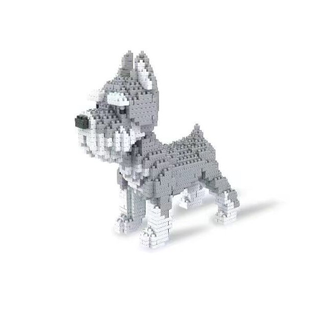 Assembly blocks Animal Model Corgi Toy Dog mini block dachshund Diamond ...
