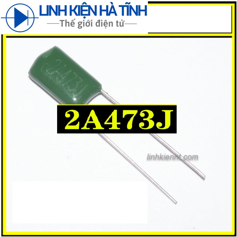 [10 Children] MICA Capacitor 2A473J 100V 473PF 47nF 0.047uF 100V / 473J ...