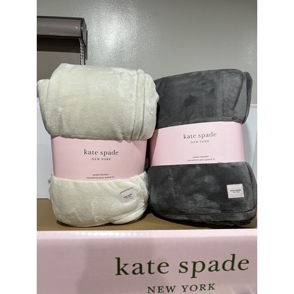 Kate spade fleece blanket sale