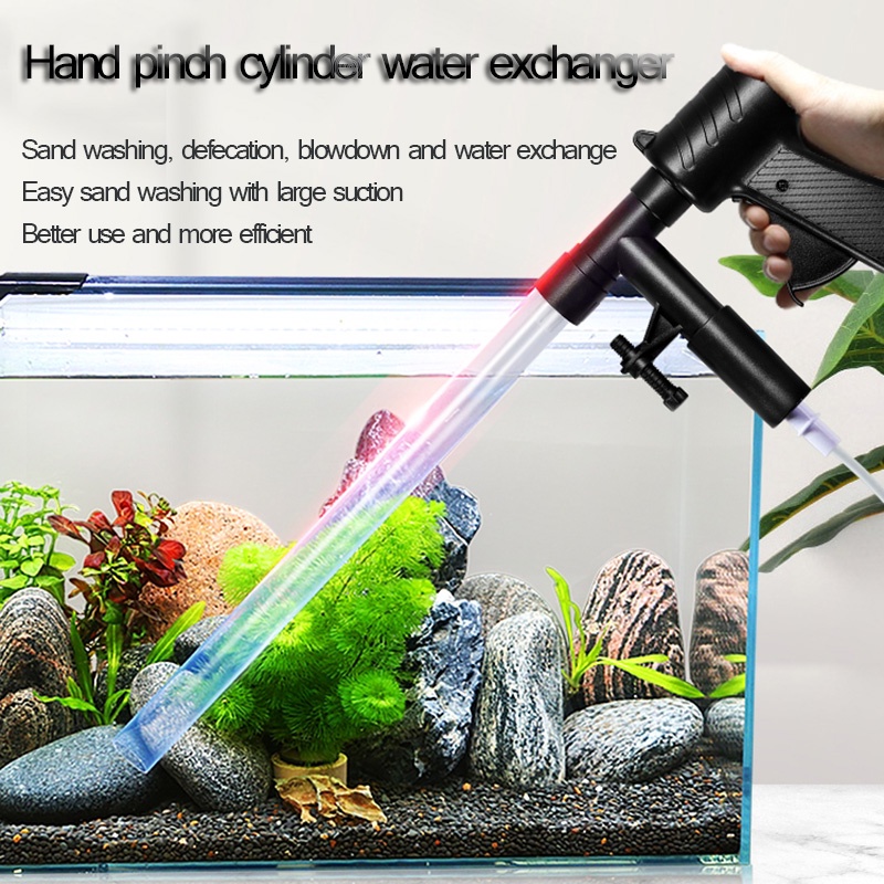 Aquarium Fish Tank Water Change Pump Cleaning Tools Water Changer
