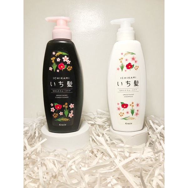 Authentic Japanese Ichikami Smoothing Shampoo & Conditioner Shopee