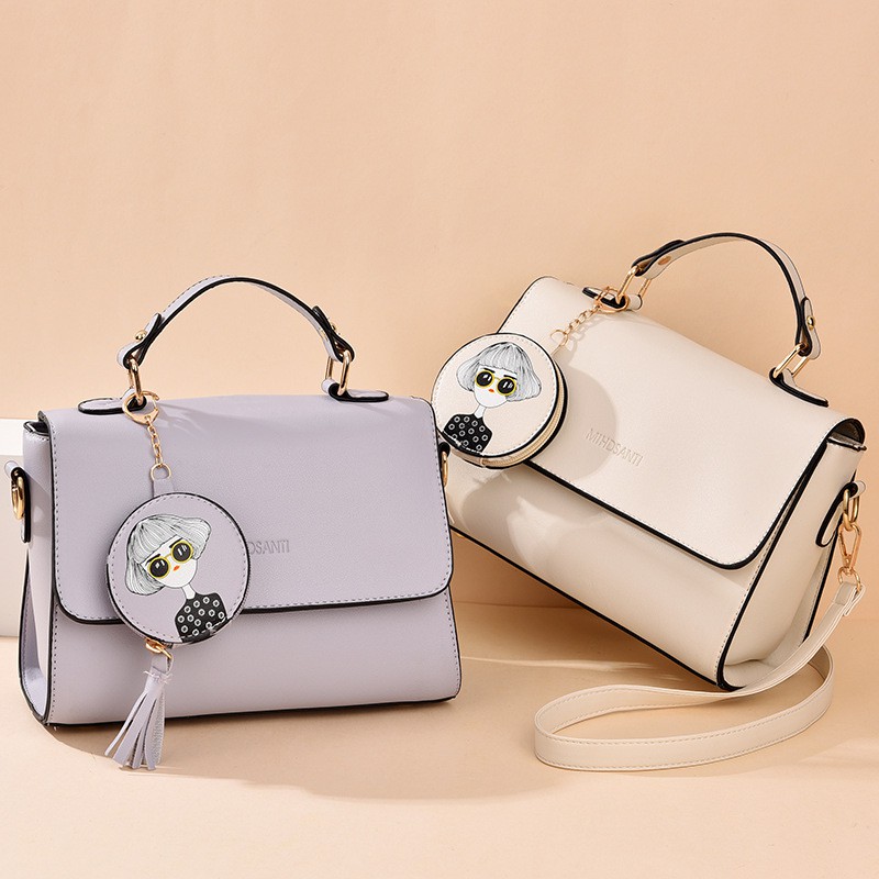 2019 all season new wave shoulder Korean fashion handbags Messenger small square bag