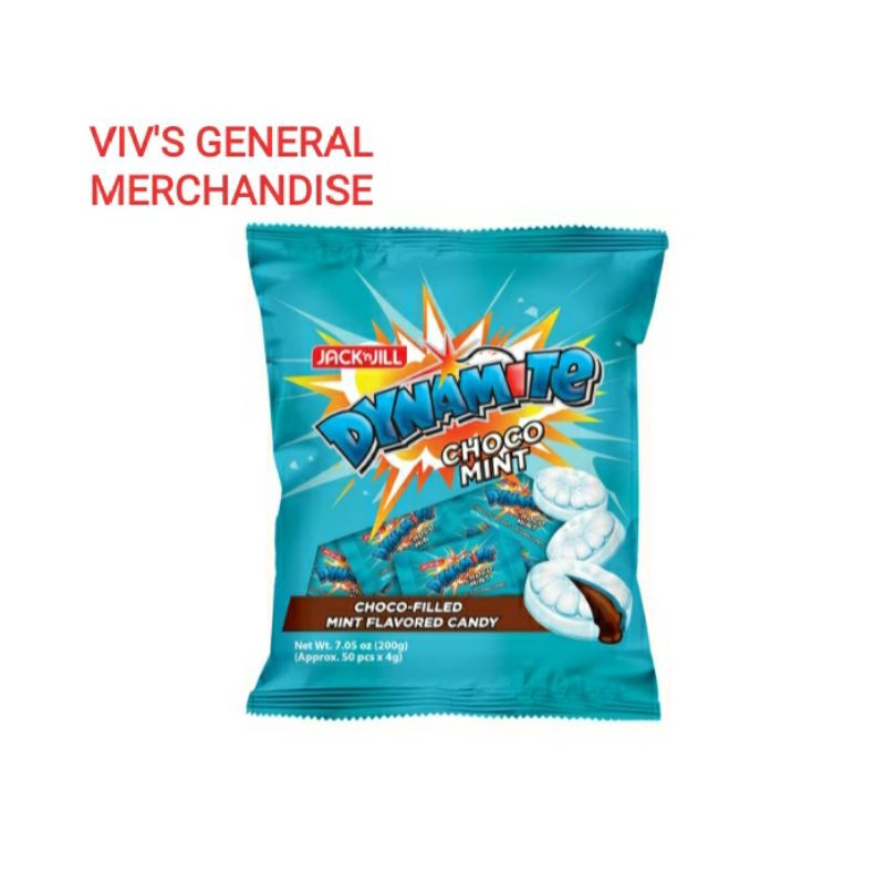 Jack n Jill Dynamite Choco Mint Flavored Candy ( 50s ) Shopee Philippines
