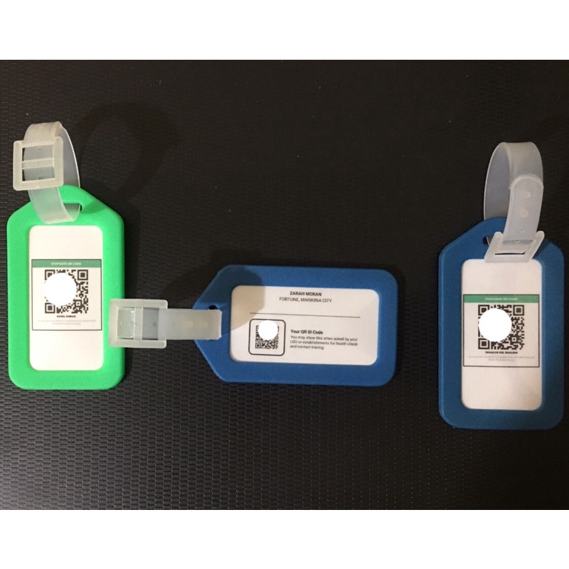 Plastic laminated QR code with PVC plastic case Shopee Philippines