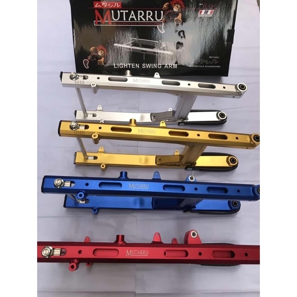 Mutarru Lighten Swing Arm Bar Alloy Raider150 Red Blue Gold | Shopee ...