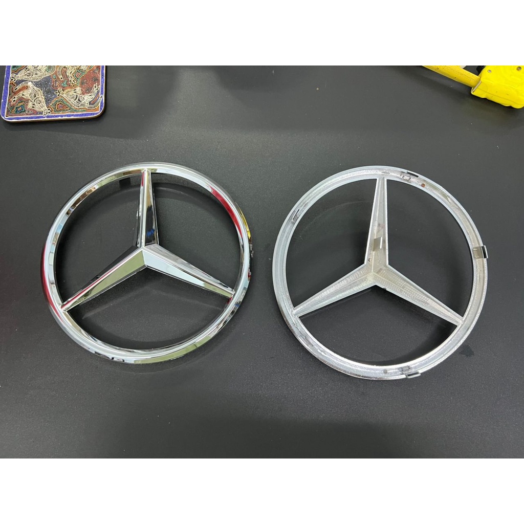 XINFAN MERCEDES BENZ FRONT BONET HOOD REAR LOGO EMBLEM | Shopee Philippines
