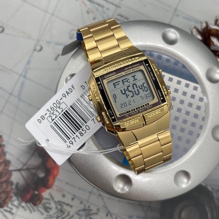 100 original and brand new Gold Casio DB 360G 9 DB360G 9 DB 360G DB360G DB 360G 9ADF