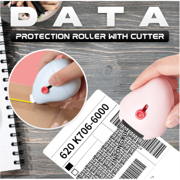 Theft Protection Roller Seal for Privacy Confidential Data Guard Your ...