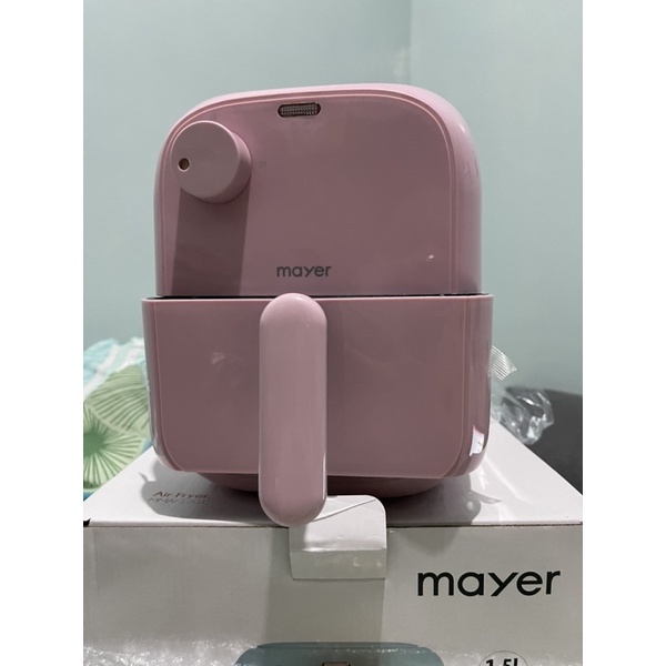 Mayer Retro Mini Air Fryer Pink 1.5L Shopee Philippines