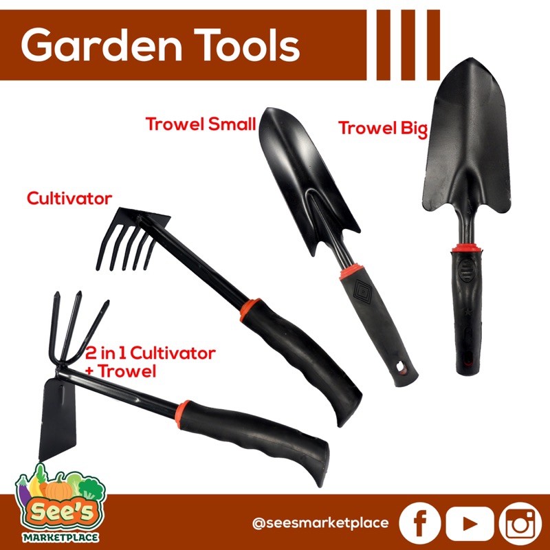 Gardening Tools Set Of 4 Sho