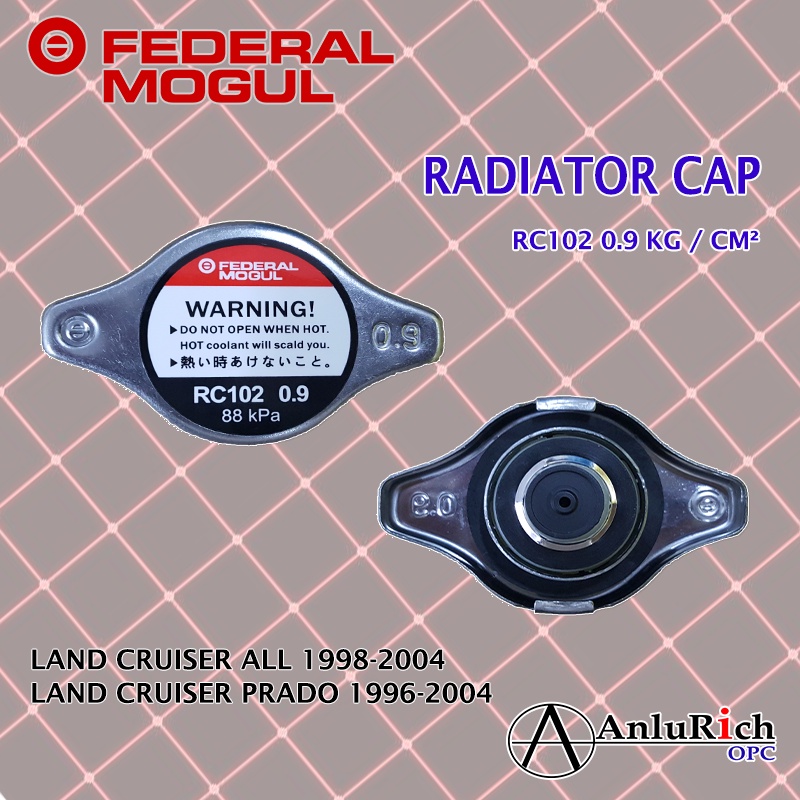 Radiator Cap Land Cruiser All/Land Cruiser Prado Federal Mogul 0.9KG ...
