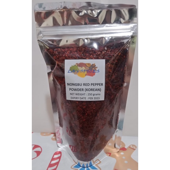 Korean Chili Powder/Flakes (Gochugaru) 100 grams, 250 grams or 500