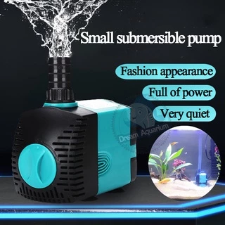 Desktop Mini Aquarium Fish Tank With Water Filter & Cover Silent Air 2.5W  Pump