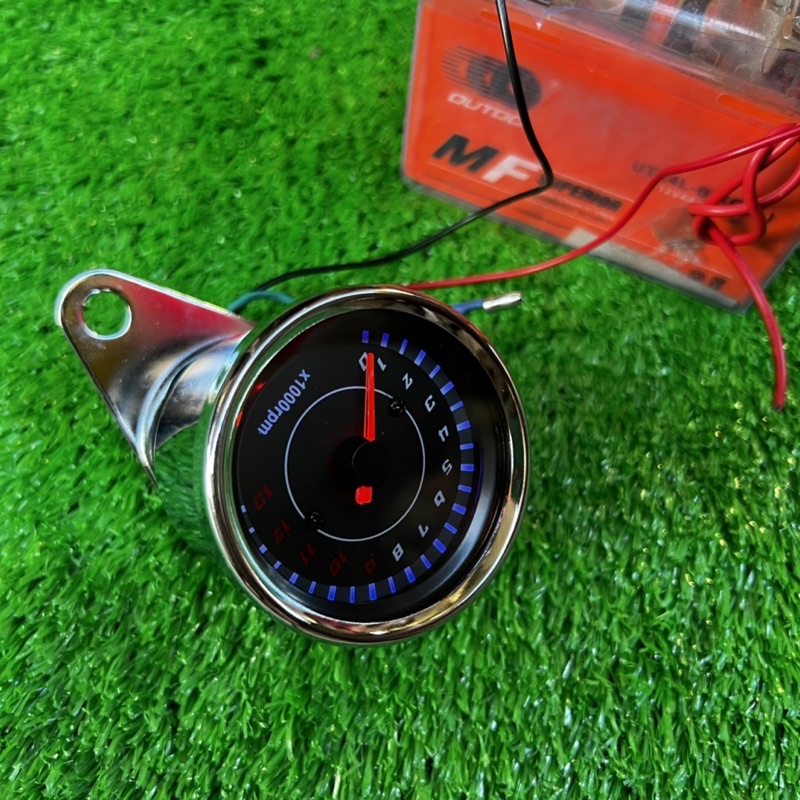 speedometer RPM guage analog universal for motorcycle | Shopee Philippines