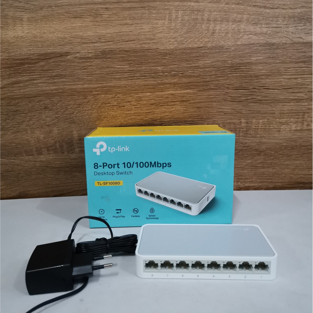 TP-Link Desktop Switch Hub 8-Port 100Mbps (TL-SF1008D) | Shopee Philippines