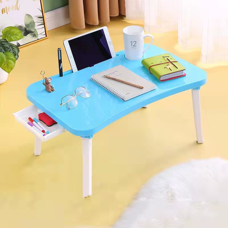 Portable Folding Laptop Stand Holder Kids Study Table Desk Computer ...