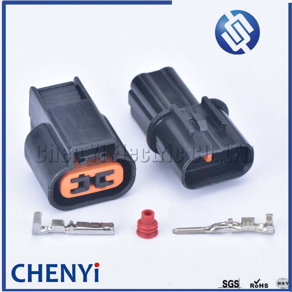 2 pin 2.2 male female ABS Sensor plug Fog Lamp Automotive Wiring ...