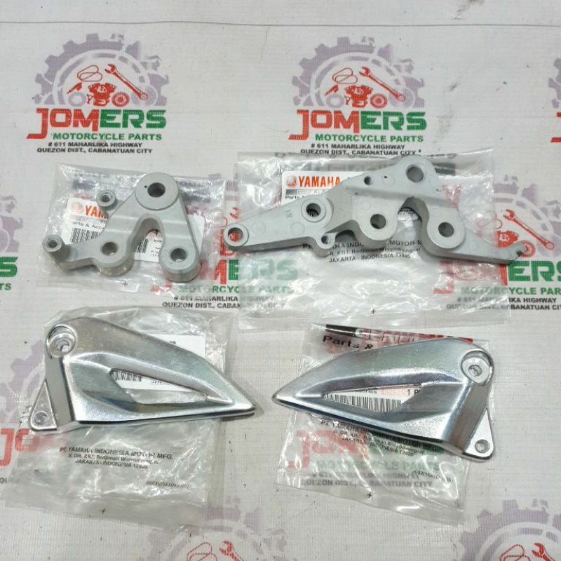 TFX150 FRONT FOOT REST BRACKET LEFT RIGHT / PLATE LEFT RIGHT