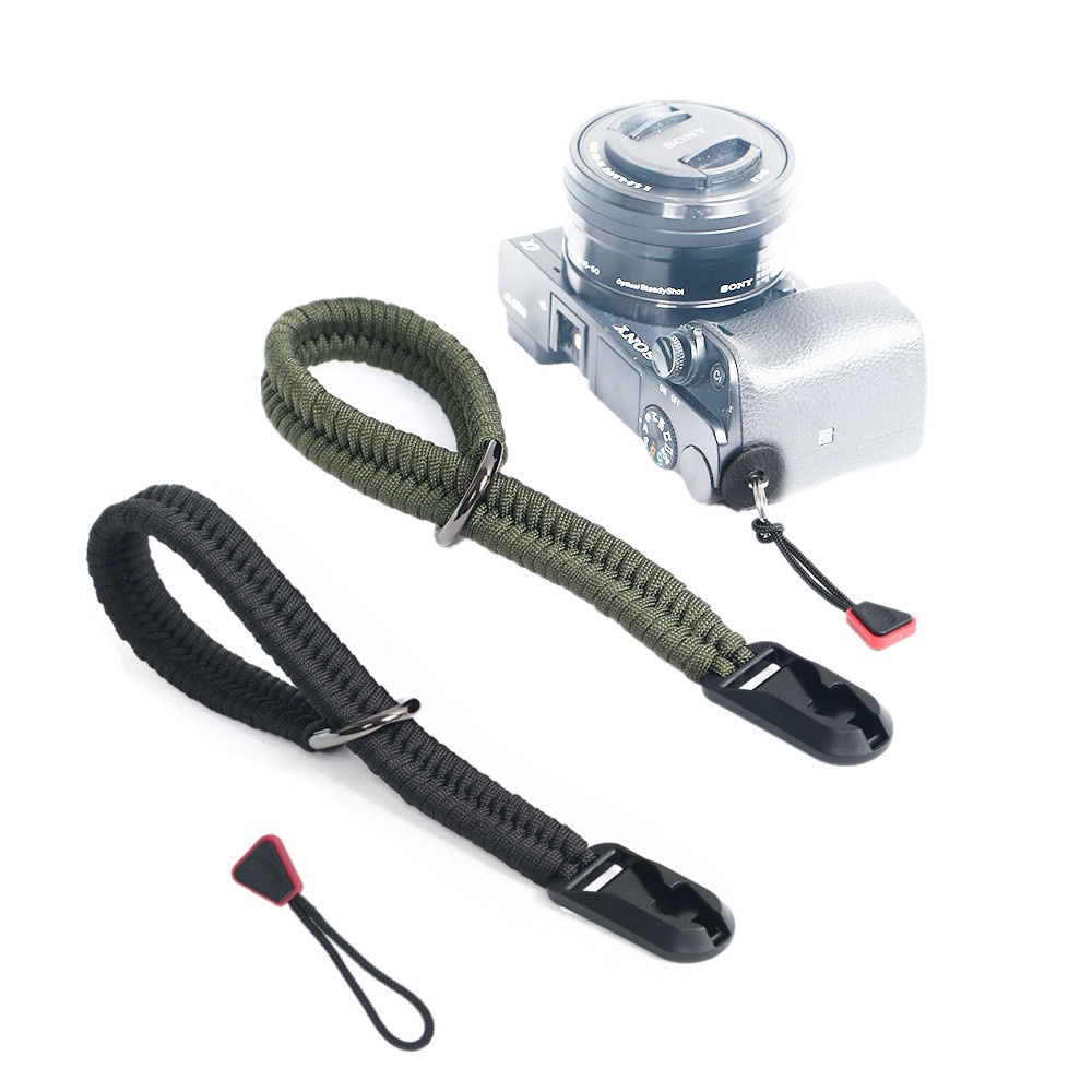 Quick Release Rig + Nylon Woven Hand Strap Rope for Mirrorless DSLR ...