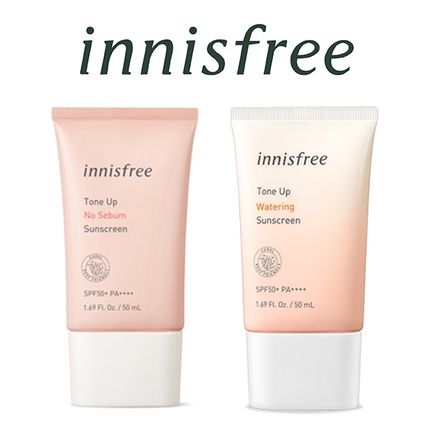 Innisfree Tone Up No Sebum /Watering Sunscreen SPF50+ PA++++ (50ml