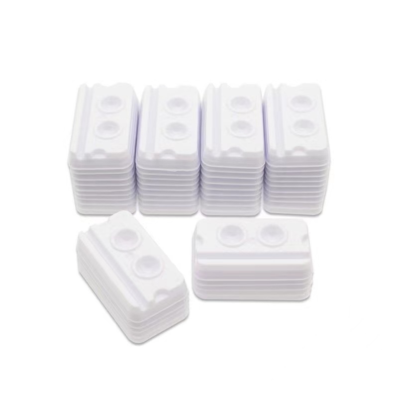 100Pcs Dental Disposable Adhesive Mixing Wells Applicator Trays 2 /4