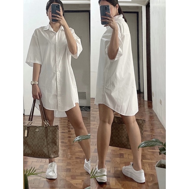 Polo hotsell dress white