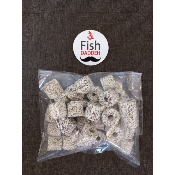 Ceramic Lava Ring Bakki Peppered Porous Filter Media 250g 1kg Shopee