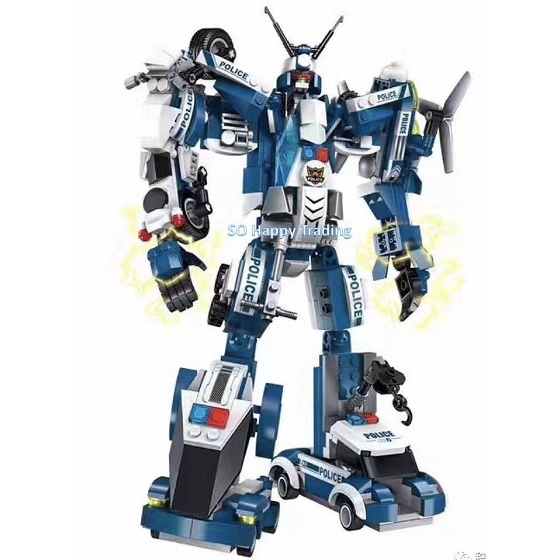 Enlighten The Raging Warrior (Robot) Building Sets | Shopee Philippines