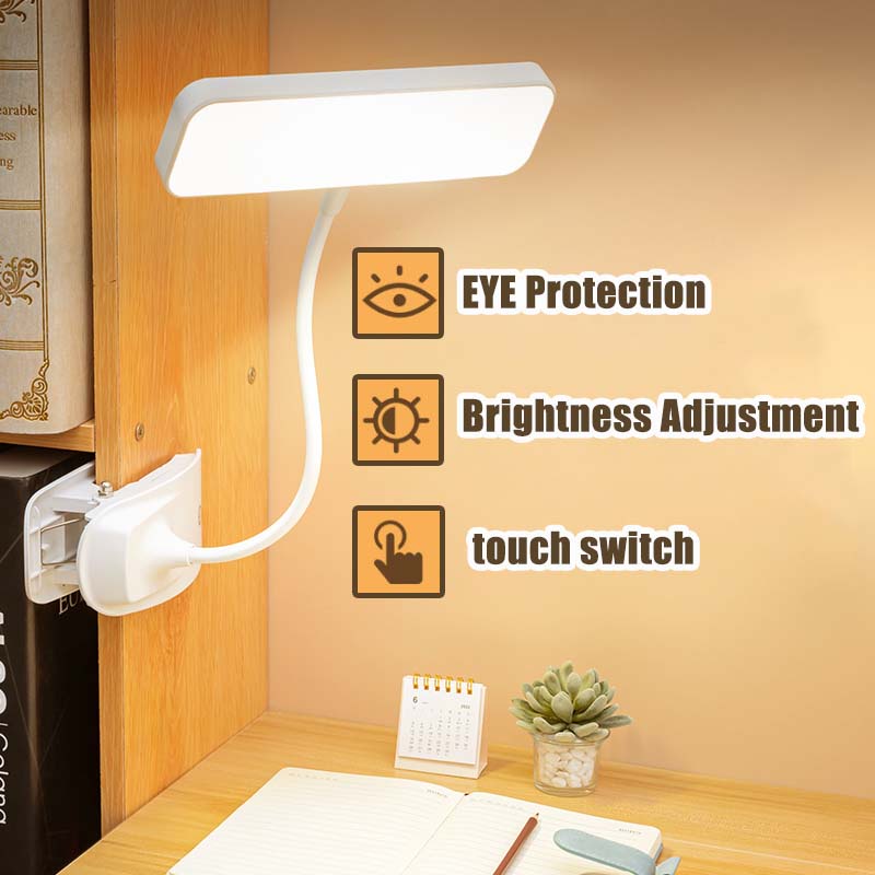 Table lamp folding LED clip table lamp eye protection learning children