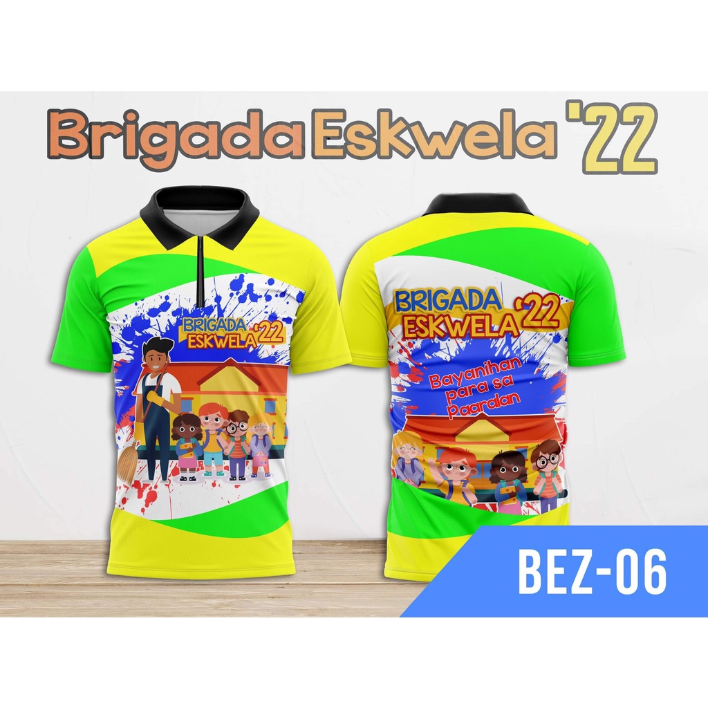 Brigada Eskwela '22 Teacher Polo-shirt Fully Sublimated Print [2/2 ...