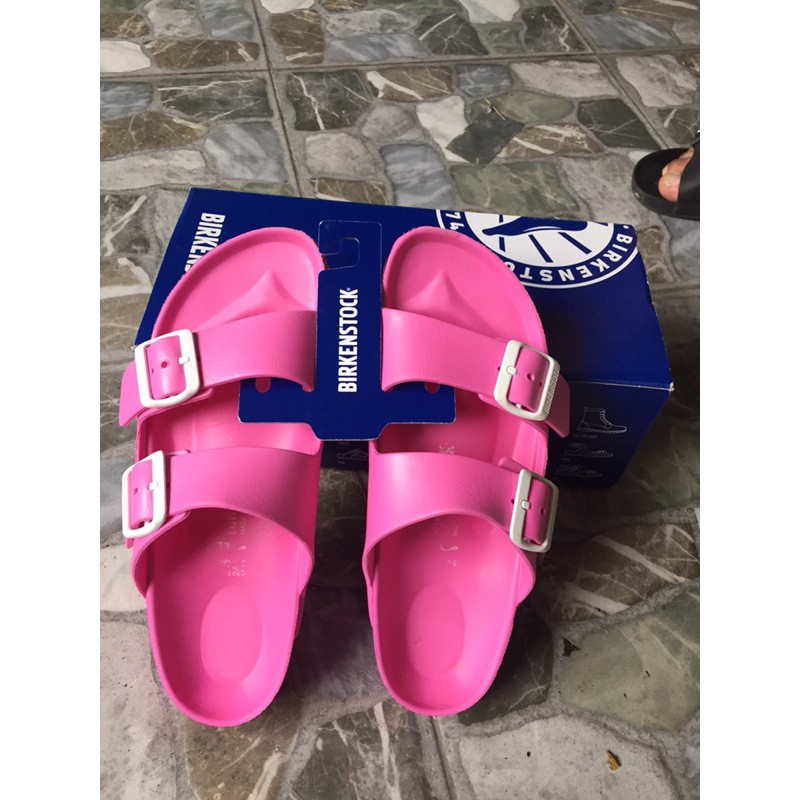 Pink best sale eva birkenstocks