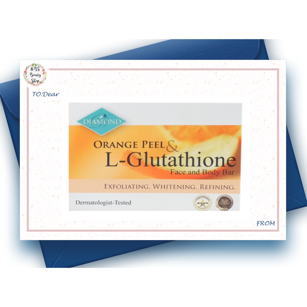 Diamond Orange Peel & L-Glutathione Soap