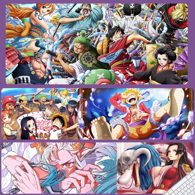 extra thick mouse pad One Piece cartoon boys Solonica two-dimensional ...