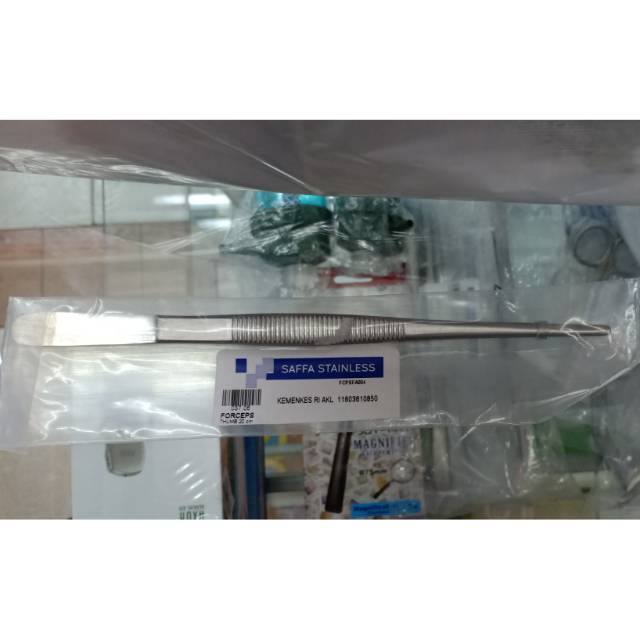 Saffa Stainless Forceps Thumb 20cm / SAFFA Anatomy Tweezers 20cm ...