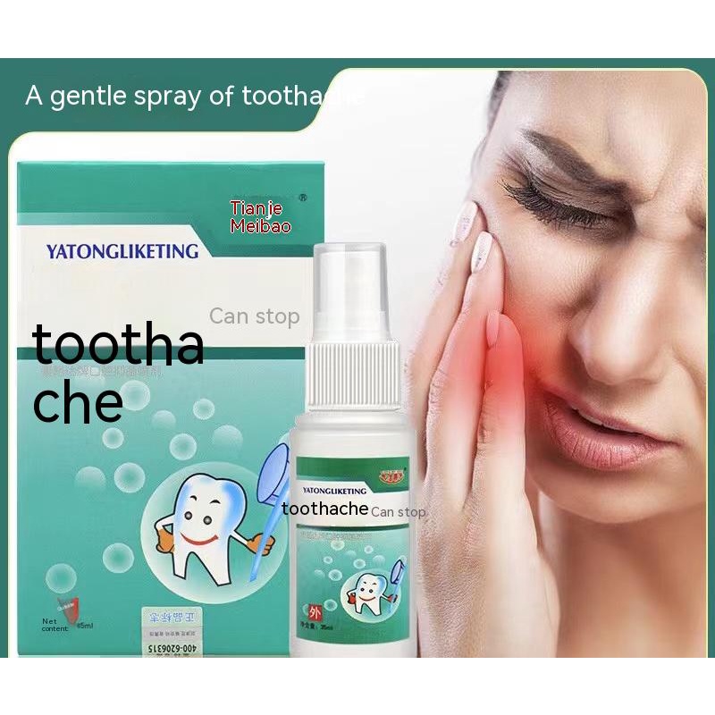 Toothache oral spray toothache reliever toothache pain relief teeth