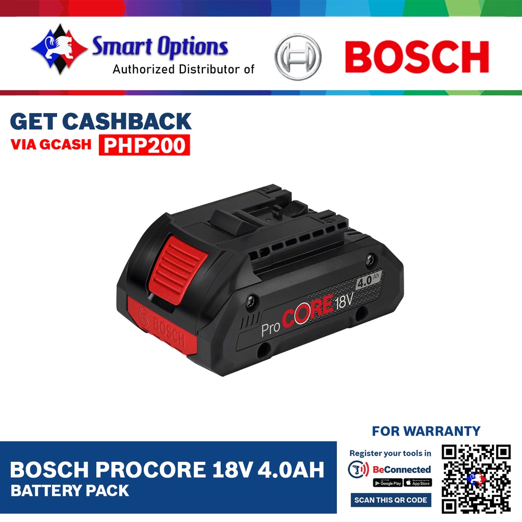 Bosch ProCORE 18V 4.0Ah Battery Pack | Shopee Philippines