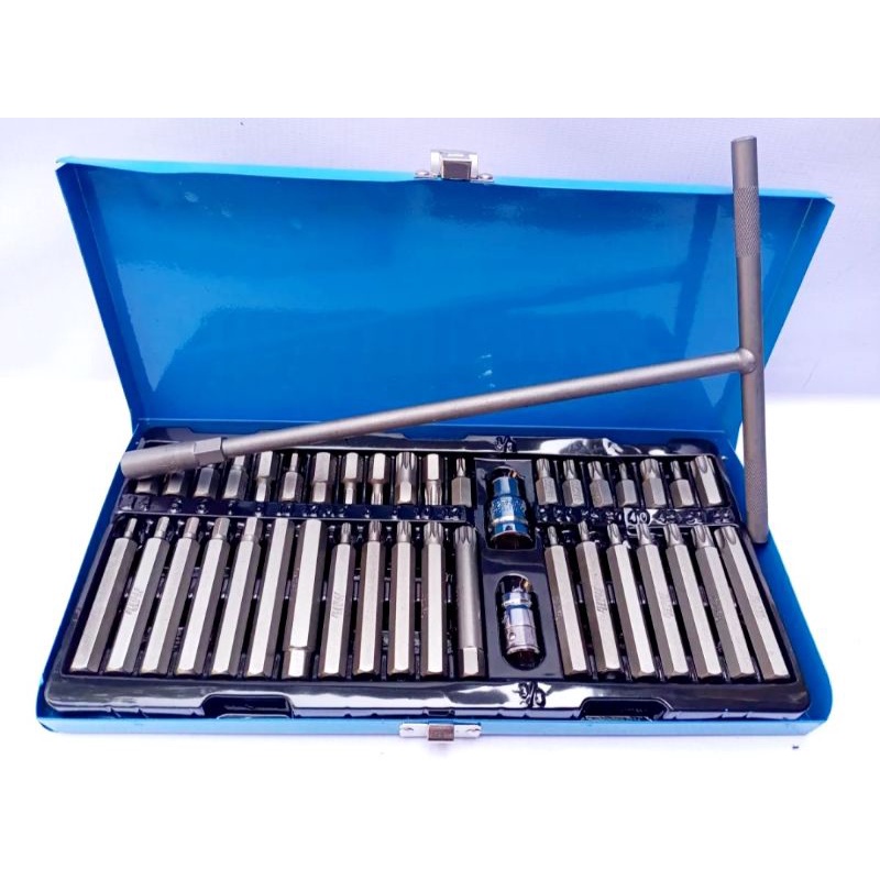 40pcs Allen Bit Set with/ Free T-wrench [10mm] Original Flyman Usa ...