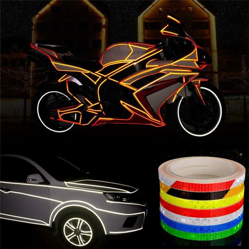 PDD Reflective Stickers Safety Auto Car Bicycle Cycling DIY Reflector ...