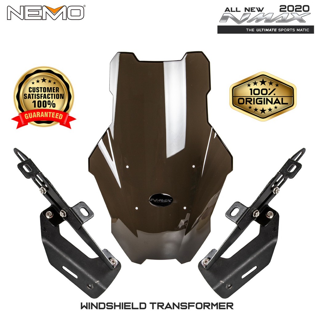 Nemo Windshield Transformer Visor/ For Yamaha Nmax New 2020 | Shopee ...